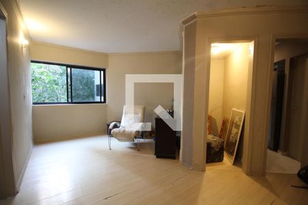 Sala  de apartamento à venda com 1 quarto, 55m² em Jardim Parque Morumbi, São Paulo