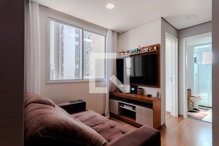 Sala de apartamento à venda com 2 quartos, 41m² em Jardim Monte Alegre, Taboão da Serra