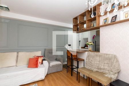 Sala de apartamento à venda com 2 quartos, 53m² em Jardim Imperador, Guarulhos