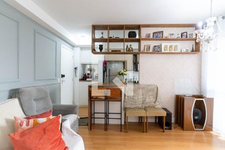 Sala de apartamento à venda com 2 quartos, 53m² em Jardim Imperador, Guarulhos