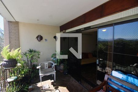 Varanda da Sala de apartamento à venda com 1 quarto, 90m² em Barra da Tijuca, Rio de Janeiro