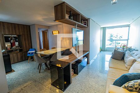 Sala de apartamento à venda com 3 quartos, 91m² em Castelo, Belo Horizonte