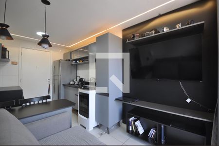 Sala/Cozinha de apartamento à venda com 1 quarto, 30m² em Vila Guilherme, São Paulo