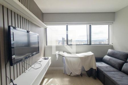 Sala de apartamento para alugar com 1 quarto, 35m² em Centro, Curitiba