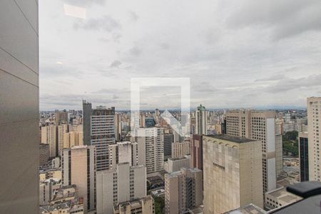 Vista da Sala de apartamento para alugar com 1 quarto, 35m² em Centro, Curitiba