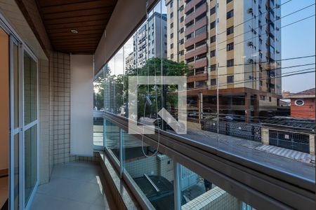 Varanda de casa para alugar com 4 quartos, 192m² em Embaré, Santos