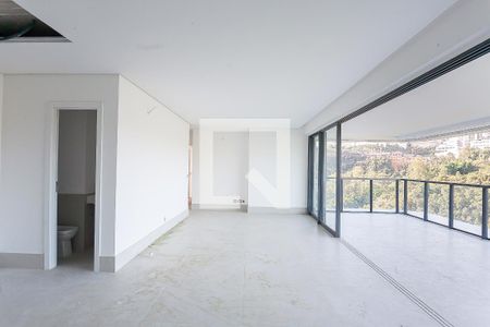 sala de apartamento à venda com 4 quartos, 192m² em Vale do Sereno, Nova Lima