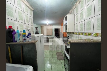 Cozinha de apartamento à venda com 2 quartos, 45m² em Parque Maracana, Contagem