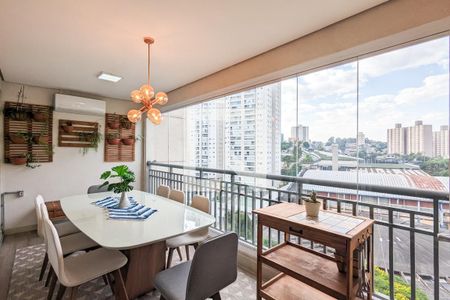 Varanda de apartamento à venda com 3 quartos, 118m² em Baeta Neves, São Bernardo do Campo
