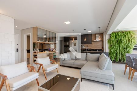 Sala de apartamento à venda com 3 quartos, 133m² em Vila Gertrudes, São Paulo