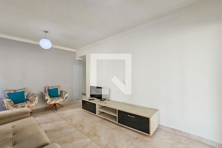 Sala de apartamento para alugar com 3 quartos, 121m² em Vila Alzira, Guarujá