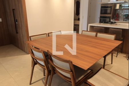 Sala de jantar  de apartamento para alugar com 3 quartos, 115m² em Indianópolis, São Paulo