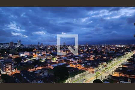 Vista da Sala de apartamento para alugar com 2 quartos, 40m² em Castelo, Santos