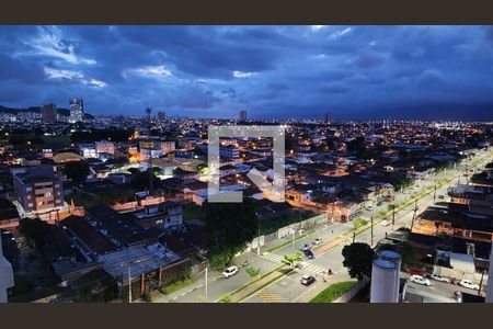 Vista da Sala de apartamento para alugar com 2 quartos, 40m² em Castelo, Santos