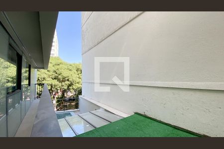 Vista da Sala de apartamento à venda com 2 quartos, 83m² em Leblon, Rio de Janeiro