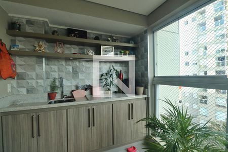 Varanda de apartamento à venda com 2 quartos, 91m² em Parque das Nações, Santo André