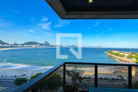 Sala - varanda de apartamento à venda com 6 quartos, 371m² em Copacabana, Rio de Janeiro