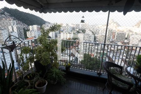 Varanda da Sala de apartamento à venda com 3 quartos, 197m² em Botafogo, Rio de Janeiro