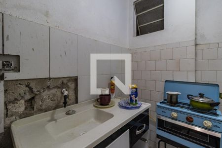 Cozinha de apartamento à venda com 1 quarto, 46m² em Floresta, Porto Alegre