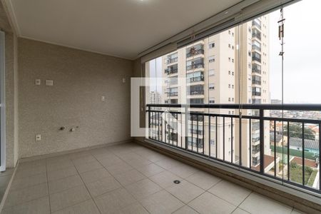 Varanda da Sala de apartamento para alugar com 2 quartos, 69m² em Vila Vermelha, São Paulo