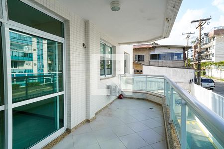 Varanda da Sala de apartamento para alugar com 3 quartos, 119m² em Piratininga, Niterói
