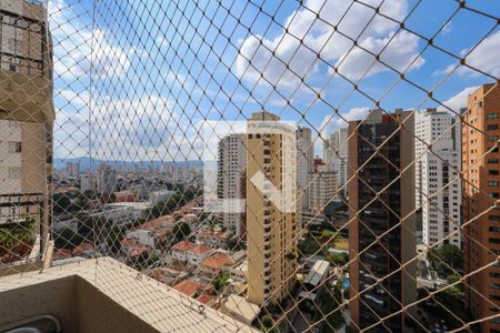 Vista da varanda da sala de apartamento à venda com 3 quartos, 142m² em Santana, São Paulo