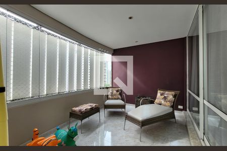 Varanda de apartamento à venda com 4 quartos, 342m² em Jardim, Santo André