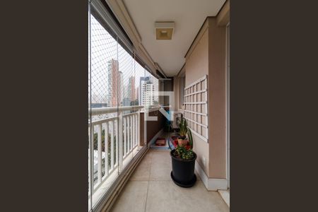 Varanda da Sala de apartamento para alugar com 2 quartos, 95m² em Vila Andrade, São Paulo