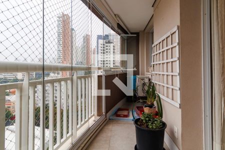 Varanda da Sala de apartamento para alugar com 2 quartos, 95m² em Vila Andrade, São Paulo