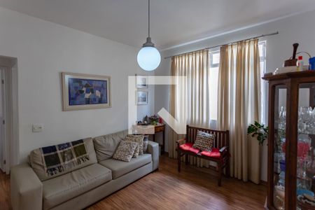 Sala de apartamento para alugar com 2 quartos, 66m² em Sagrada Família, Belo Horizonte