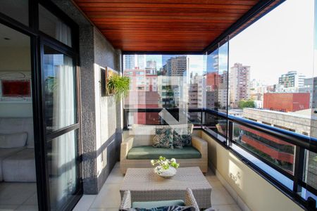 Sala de apartamento à venda com 4 quartos, 170m² em Gutierrez, Belo Horizonte