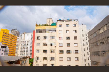 Vista de kitnet/studio à venda com 1 quarto, 47m² em República, São Paulo