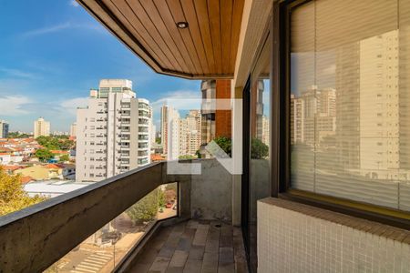 Varanda Sala de apartamento à venda com 3 quartos, 120m² em Vila Clementino, São Paulo