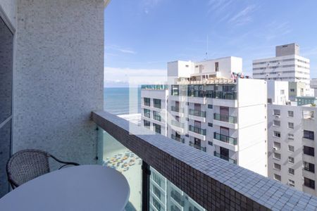 Varanda da Sala de apartamento para alugar com 3 quartos, 89m² em Pitangueiras, Guarujá