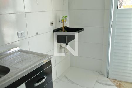 Cozinha de apartamento para alugar com 1 quarto, 35m² em Nova Petrópolis, São Bernardo do Campo