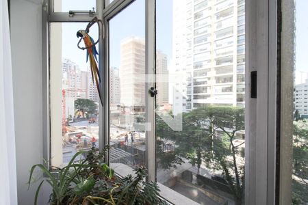 Sala de apartamento à venda com 1 quarto, 55m² em Vila Nova Conceição, São Paulo