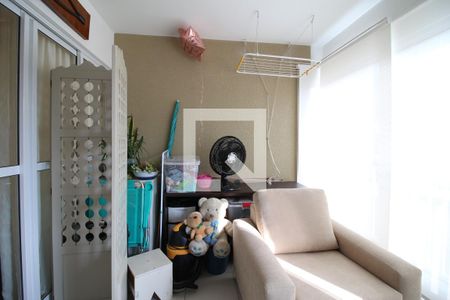 Varanda da Sala de apartamento à venda com 2 quartos, 65m² em Vila Ema, São Paulo