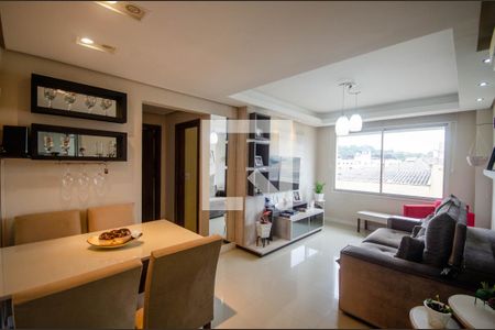 Sala de Estar e Jantar de apartamento à venda com 2 quartos, 67m² em Partenon, Porto Alegre