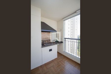Varanda gourmet de apartamento à venda com 3 quartos, 81m² em Vila Amélia, São Paulo