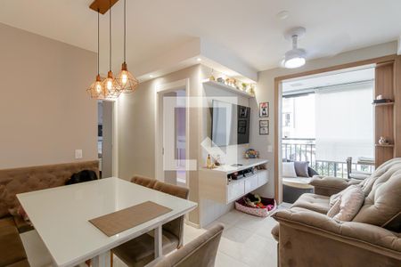 Sala de apartamento à venda com 2 quartos, 57m² em Vila das Mercês, São Paulo