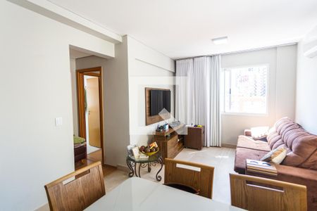 Sala de apartamento à venda com 2 quartos, 66m² em Santo Antônio, Belo Horizonte