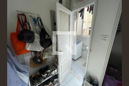 Área de Serviço de apartamento à venda com 3 quartos, 96m² em Humaitá, Rio de Janeiro