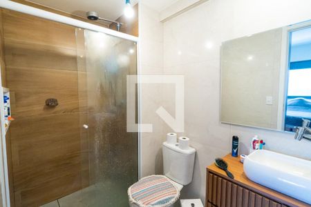Banheiro da Suíte de apartamento à venda com 2 quartos, 61m² em Vila Guarani, São Paulo