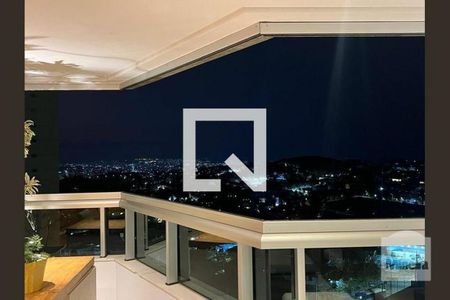 varanda de apartamento à venda com 4 quartos, 243m² em Belvedere, Belo Horizonte
