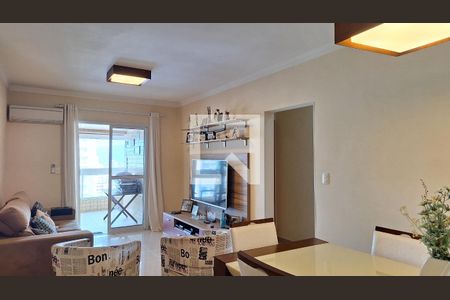 Sala de apartamento para alugar com 3 quartos, 120m² em Aviação, Praia Grande