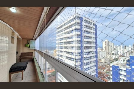 Varanda Sala de apartamento para alugar com 3 quartos, 120m² em Aviação, Praia Grande