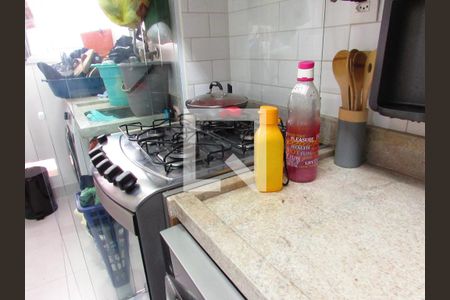 Cozinha de apartamento à venda com 2 quartos, 51m² em Jardim Monte Alegre, Taboão da Serra