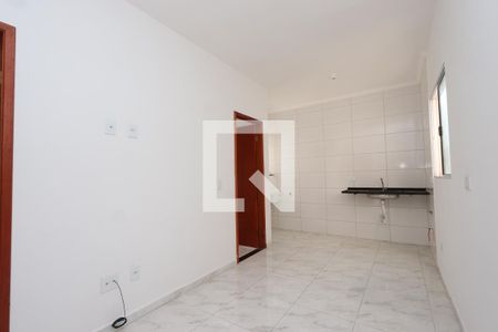 Sala/Cozinha de apartamento à venda com 1 quarto, 35m² em Vila Antonieta, São Paulo