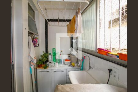 Área de Serviço de apartamento à venda com 3 quartos, 83m² em Cidade Nova, Belo Horizonte