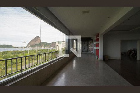 Sala de apartamento para alugar com 5 quartos, 569m² em Flamengo, Rio de Janeiro